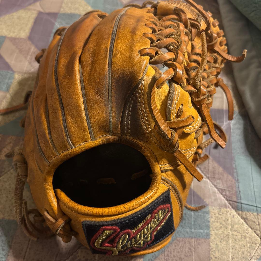 Lousier 軟式グローブ オレンジ