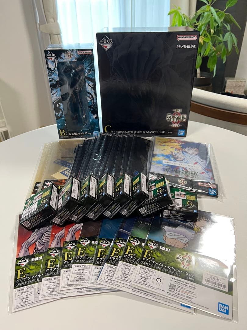 一番くじ 劇場版 呪術廻戦 ０-1224- B,C,D,E,F,G賞 計37点