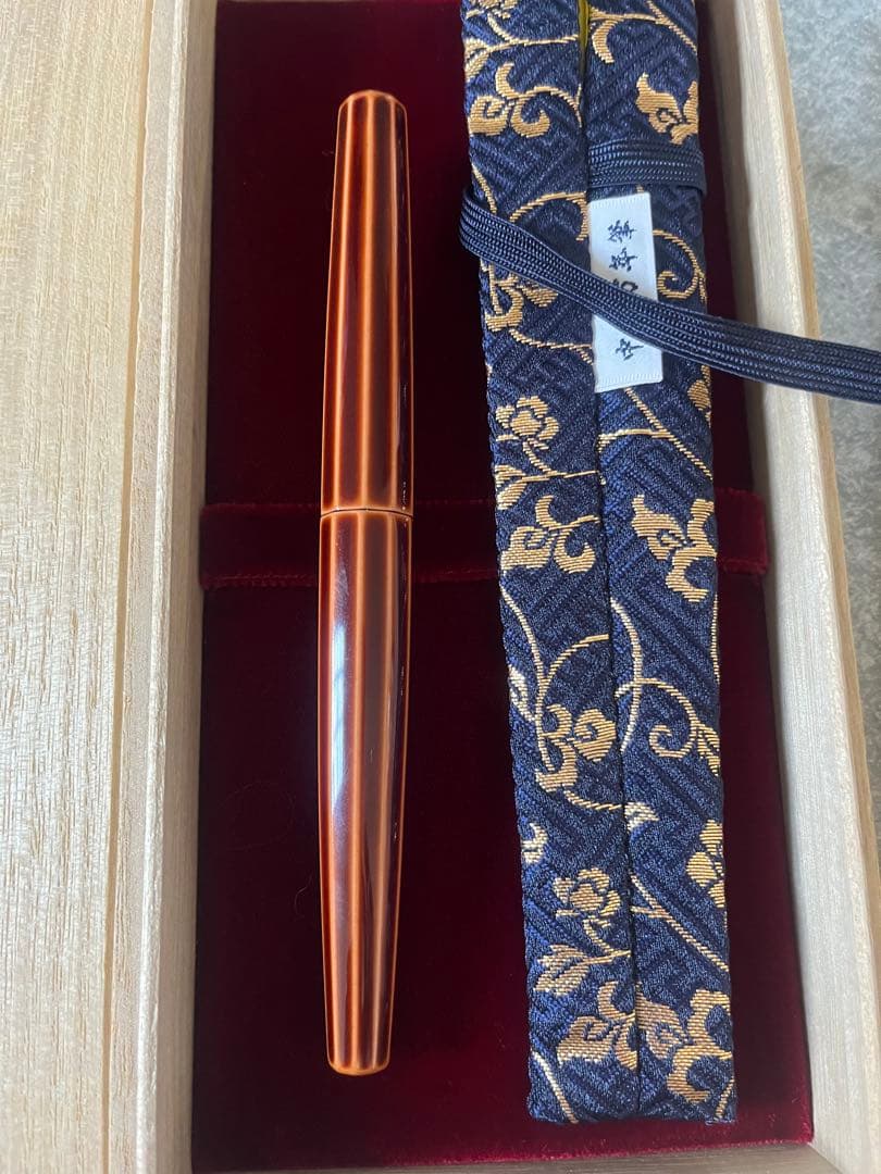 【NAKAYA】 中屋万年筆 万年筆 シガーモデル 十角 (ST) 鴇溜