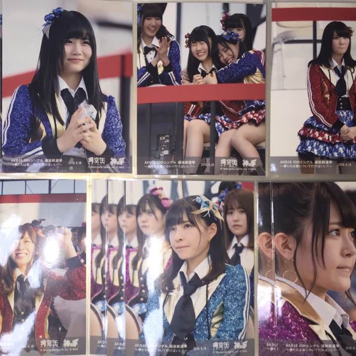 HKT48 神の手アプリ 場空缶 総選挙 2016 特典 生写真