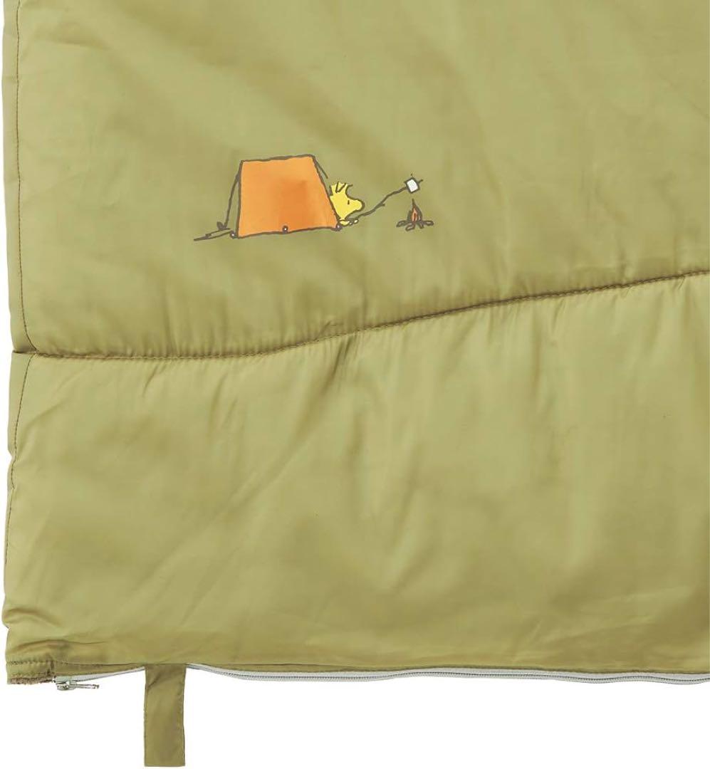 ロゴス(LOGOS) SNOOPY クッションシュラフ グリーン