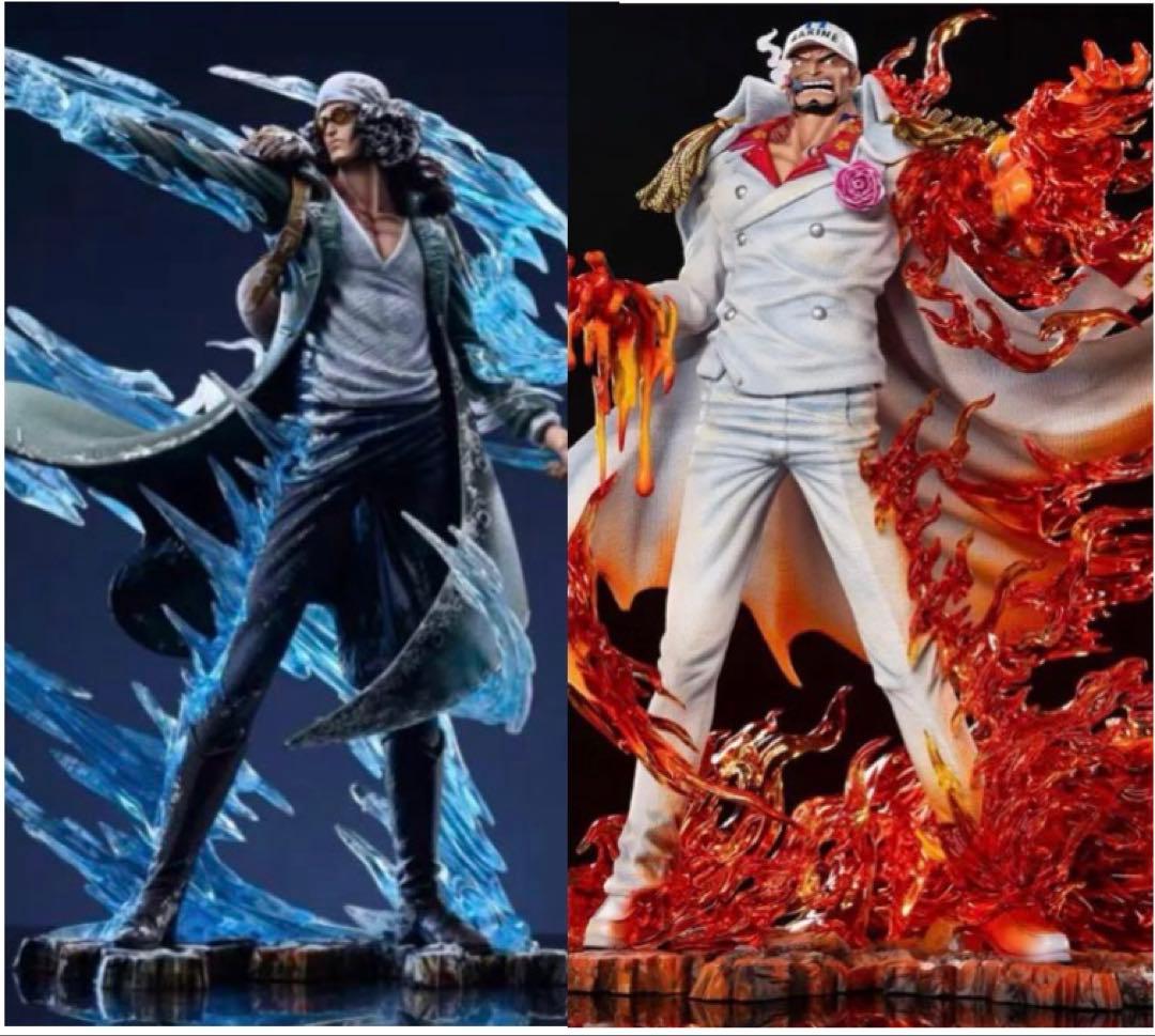 ※即購入✕　ONE PIECE 青雉 クザン 赤犬 サカズキ ガレージキット