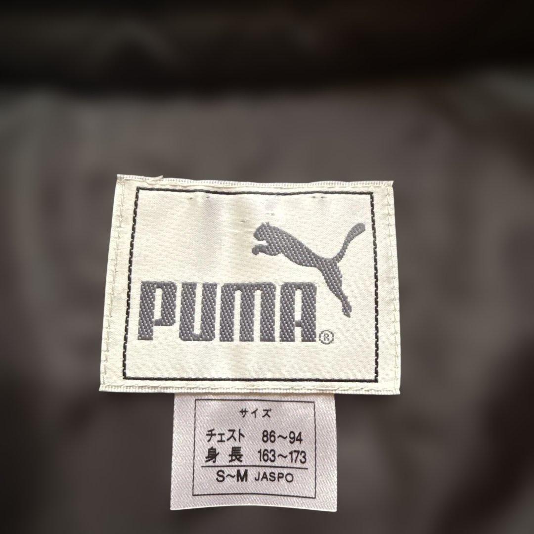 美品/Puma プーマ　黒 ブラック ダウン　ロングコート　ベンチコート　M