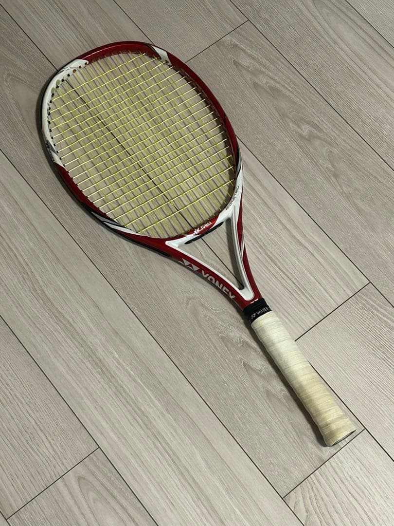 YONEX 硬式テニスラケット レッド/ホワイト　2本セット