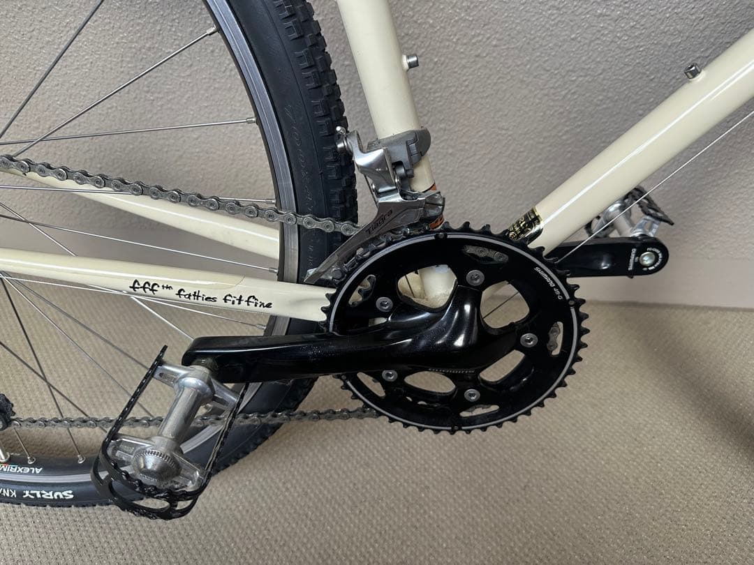 SURLY crosscheck純正完成車LG 58クリーム色