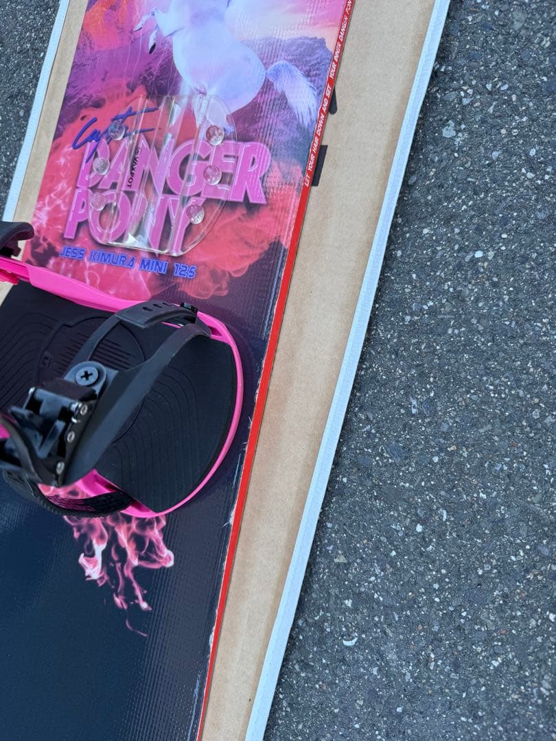 キッズスノーボード　CAPiTA 125 ビンディング　UNION ブーツ