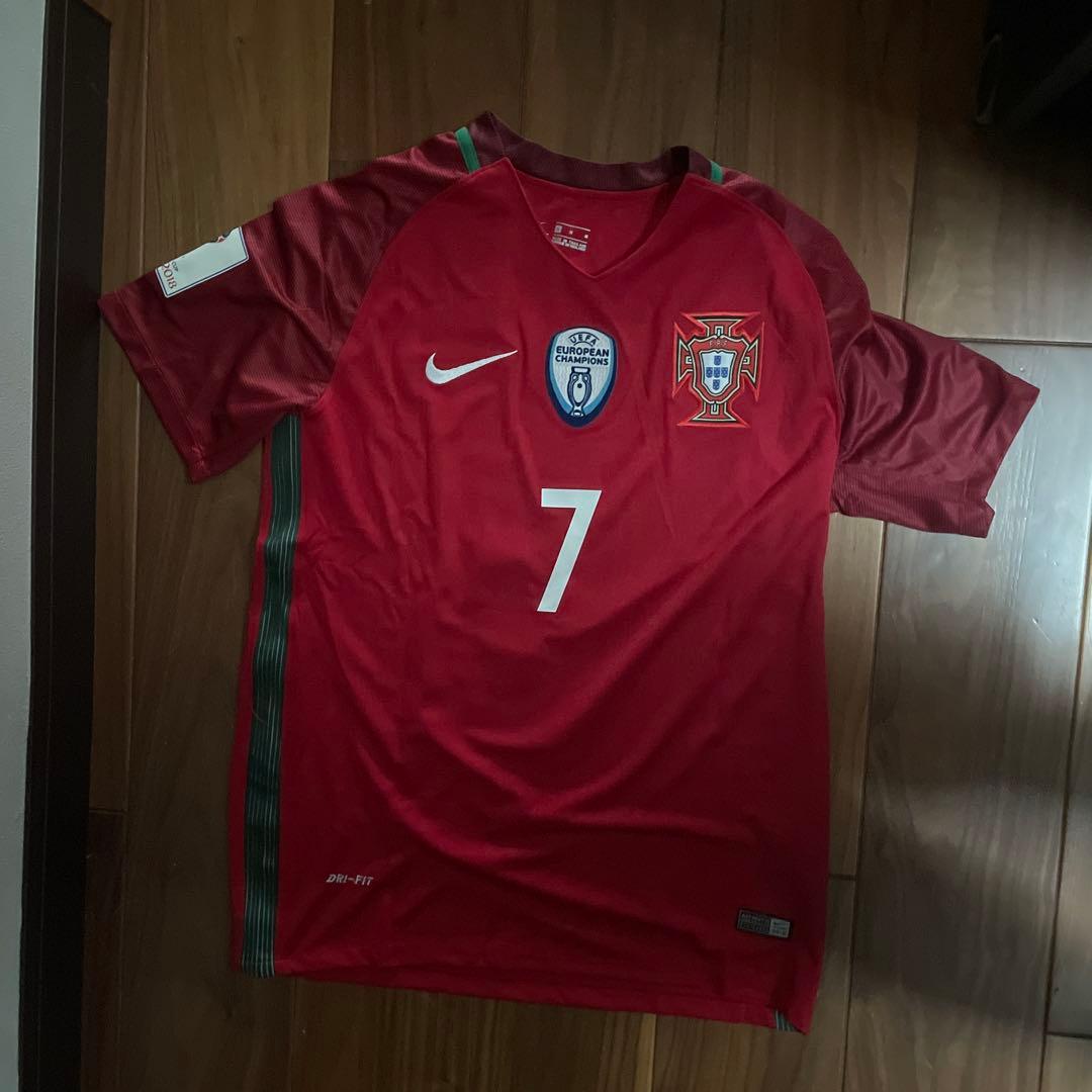 新品 NIKE 2018 ポルトガル代表 ユニフォーム ロナウド Mサイズ