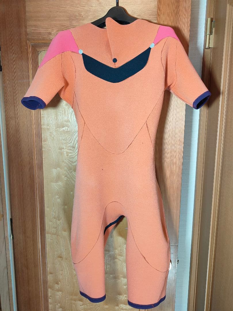 【美品】MAXIM 正規品　パープル　高級ウエットスーツ　ノンジップ　スプリング