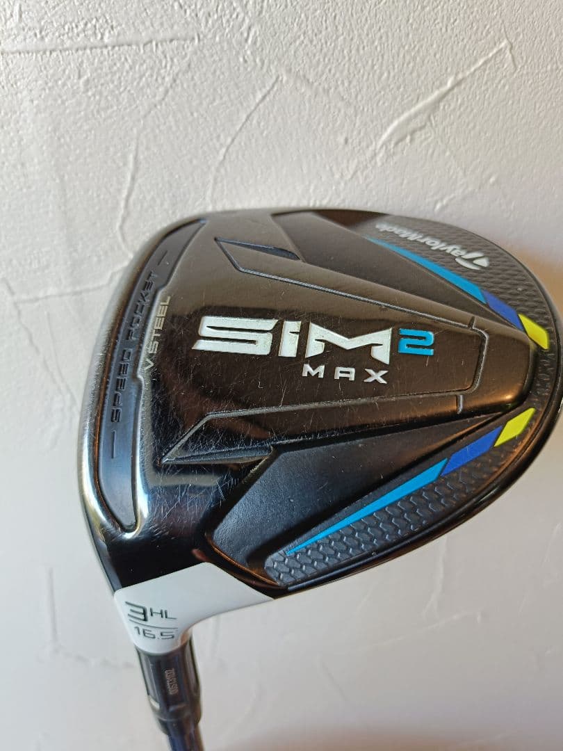 レフティ　テーラーメイド SIM2 MAX フェアウェイウッド 3HL