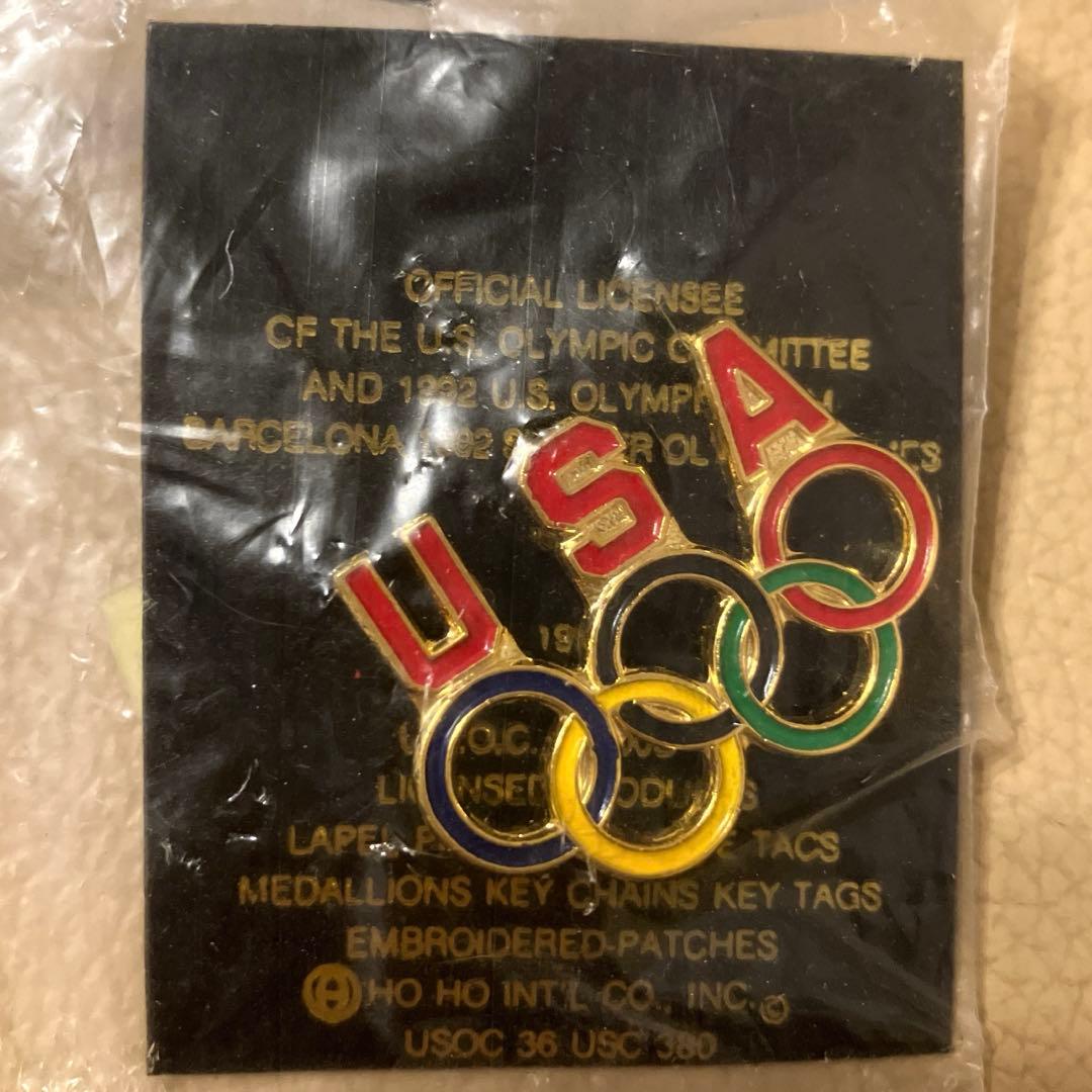 【未開封】1992年バルセロナオリンピック Team USA ピンバッジ