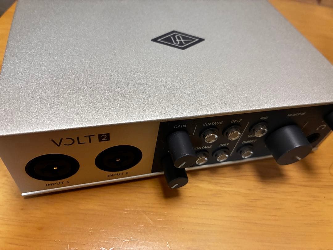 ユニバーサルオーディオVOLT 2 USBオーディオインターフェイス