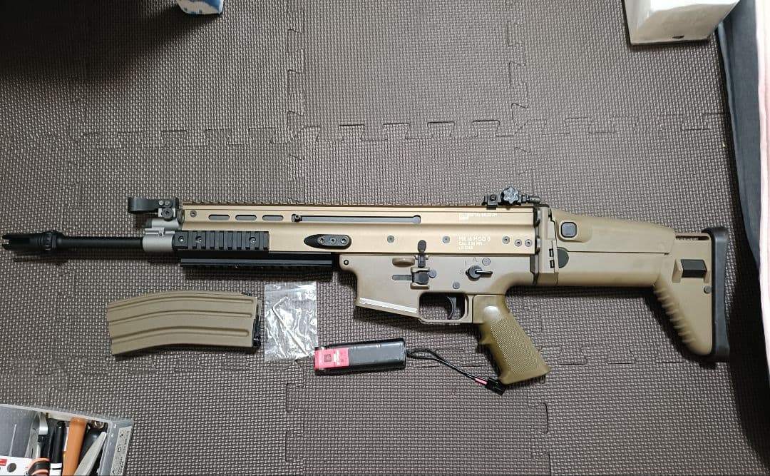 東京マルイ　次世代電動ガン　SCAR-H　タンカラー