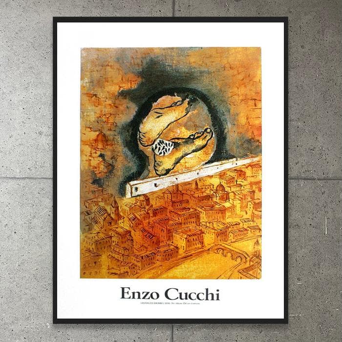 額装済/Untitled（エンツォ クッキ）/アートポスター