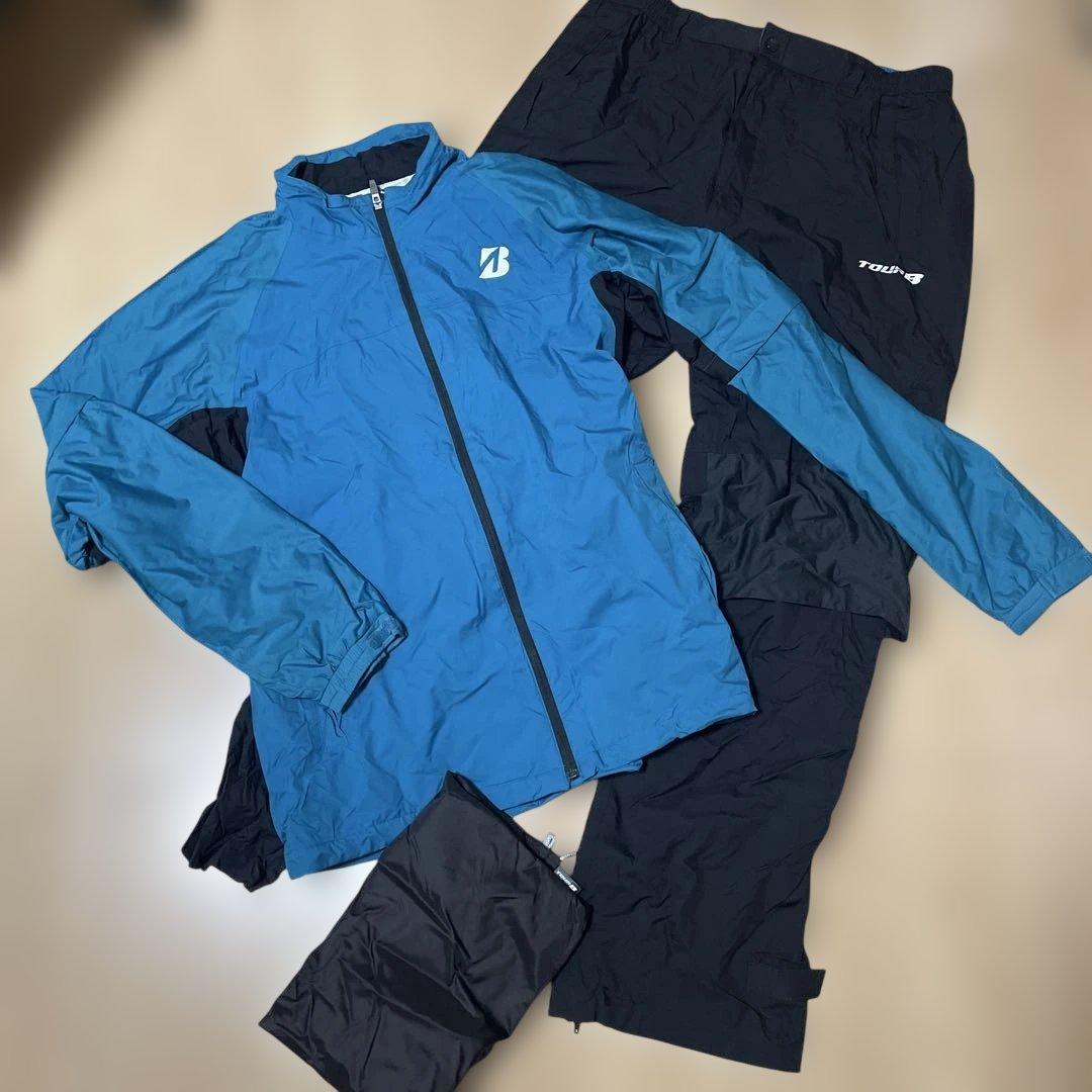 ブリヂストン　ゴルフ　レインウェア　セットアップ