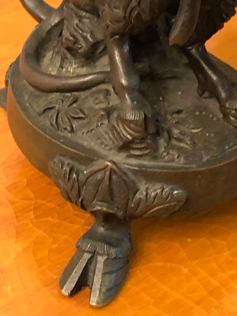 アンティーク　1890s デビル　悪魔　オカルト　骨董　インダストリアル　レトロ