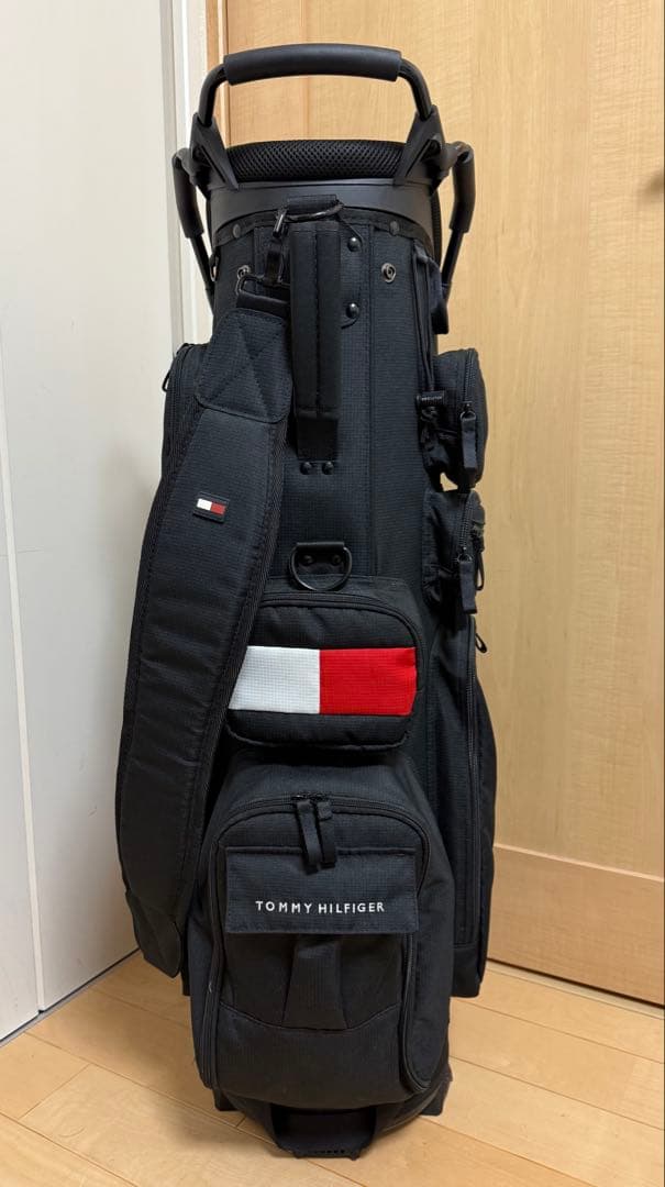 美品★トミーヒルフィガー★キャディバッグ★ゴルフ★ゴルフバッグ★★レア