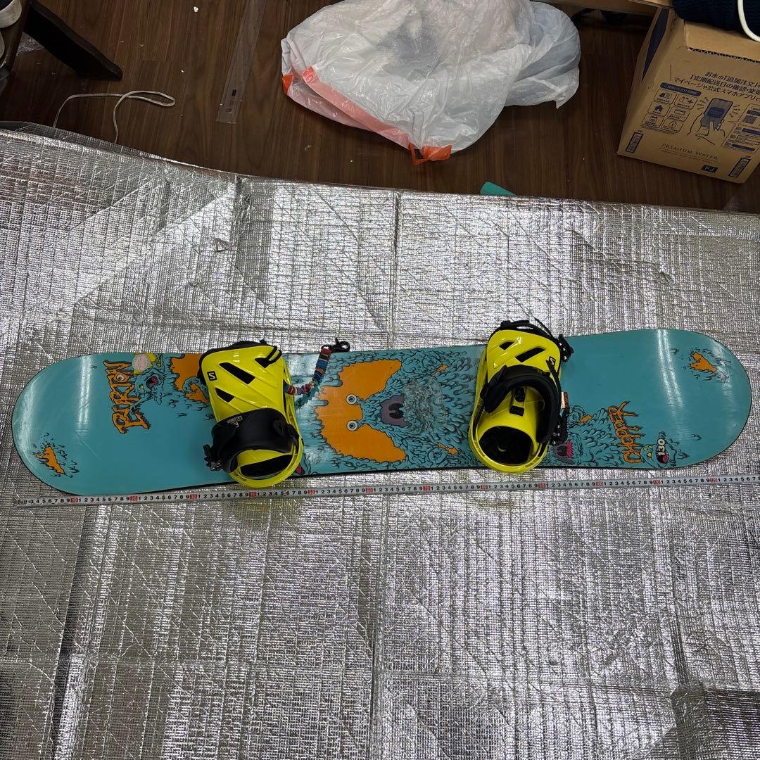 バートン　キッズボード　SALOMONバイン付き