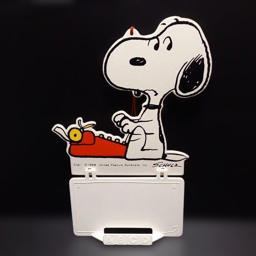 昭和レトロ サンリオ スヌーピー伝言板(壁掛け)