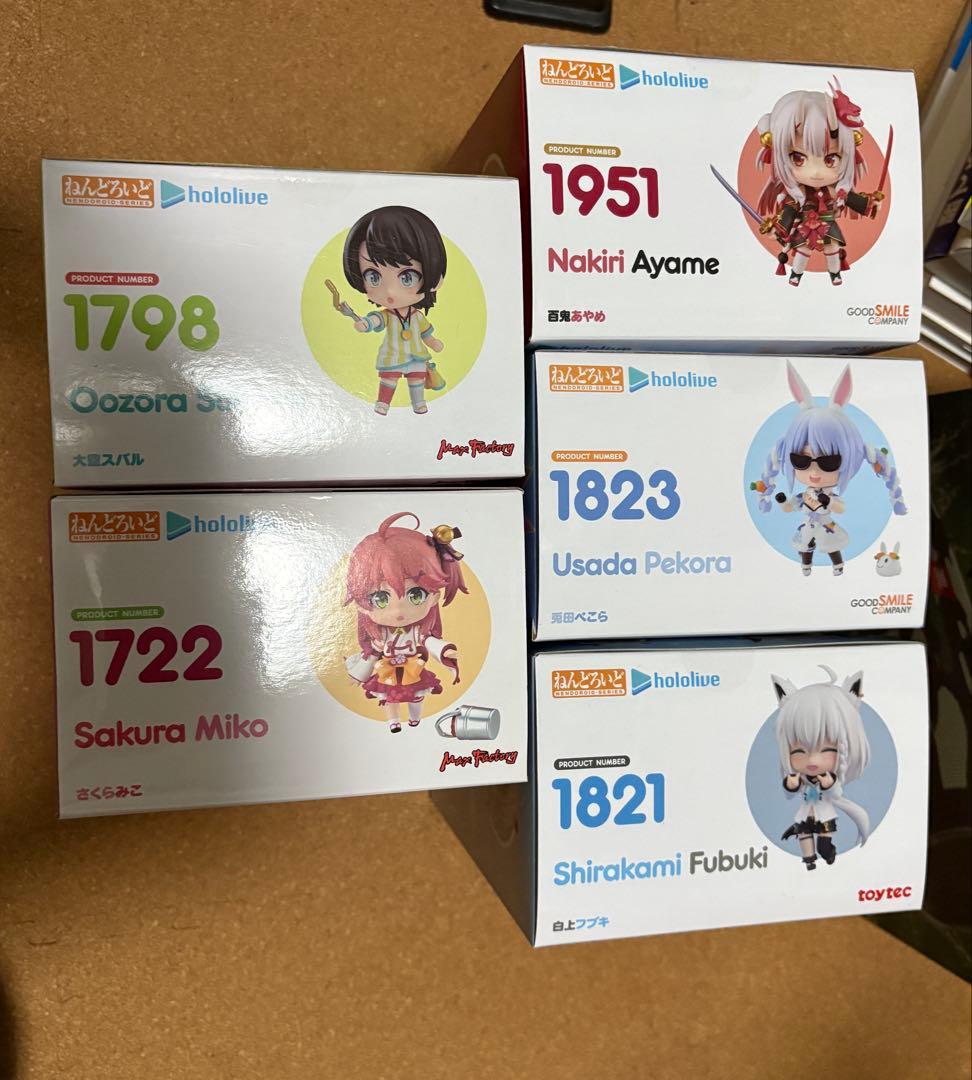 ねんどろいど ホロライブ 6体セット