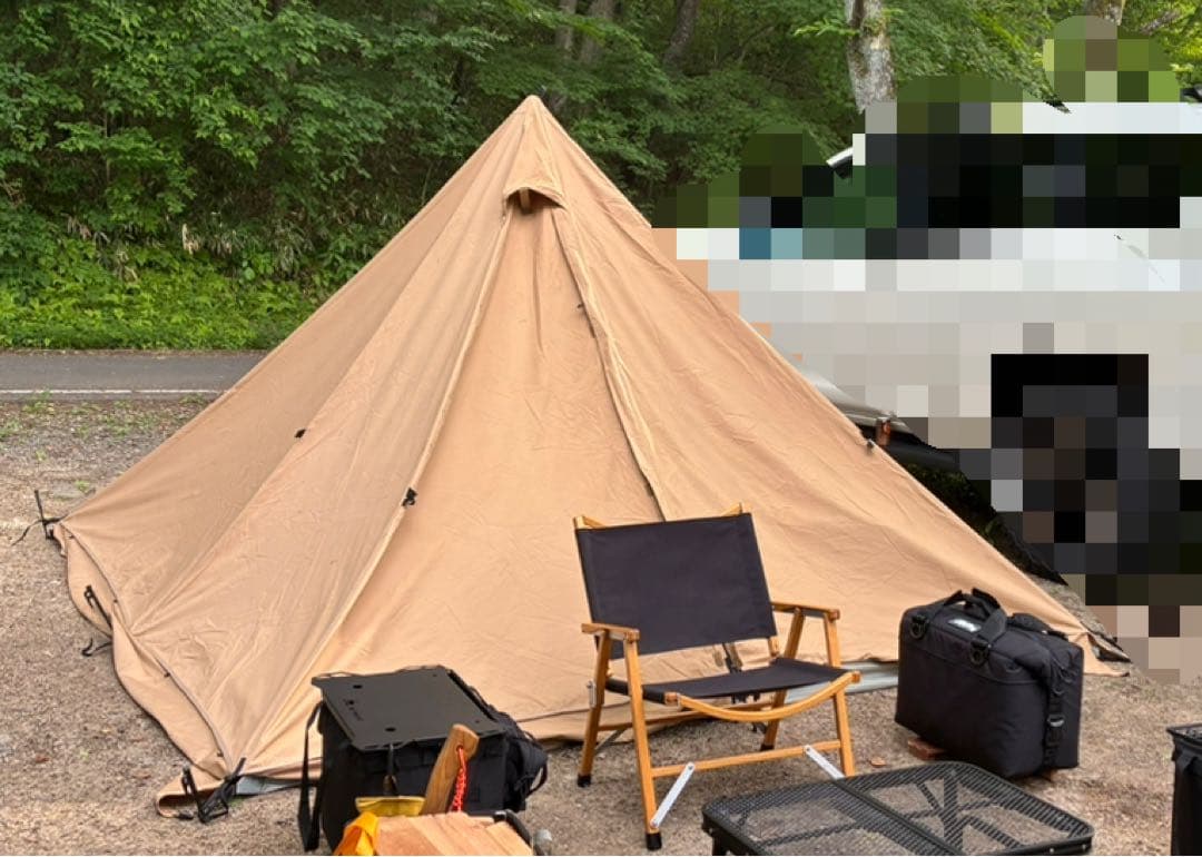 アキヒコ　パンダtcプラス　テント ベージュ