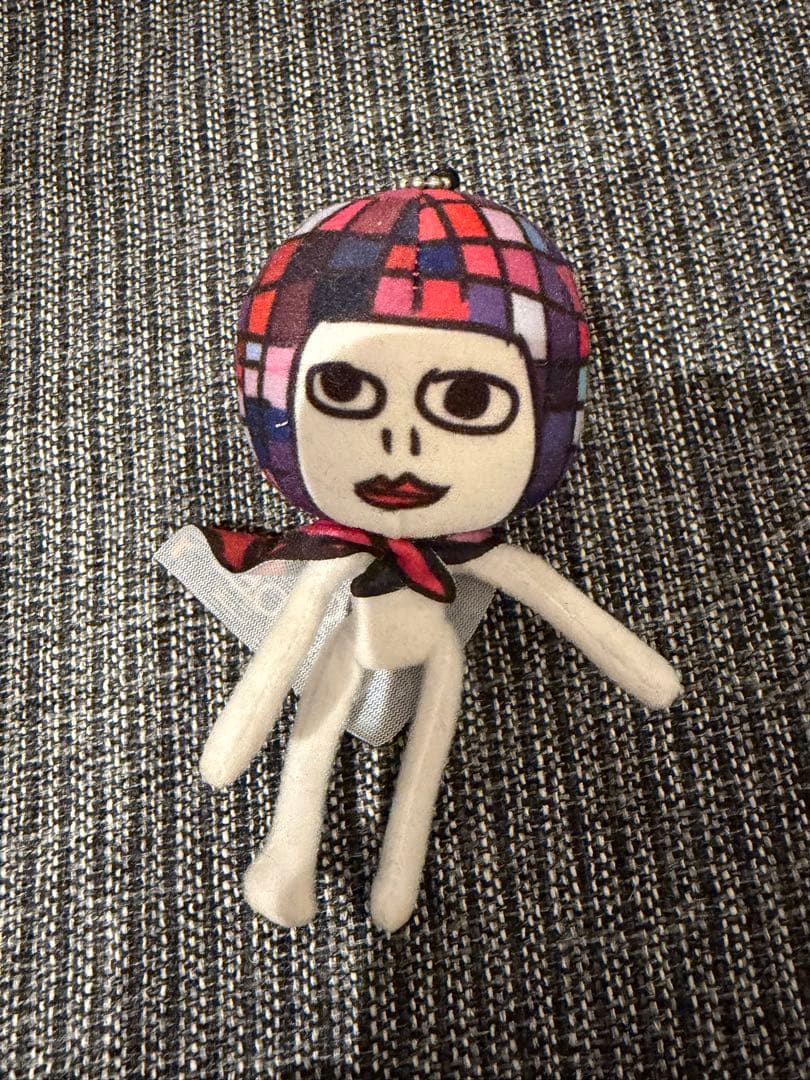 back number ミラーボールちゃんぬいぐるみキーホルダー