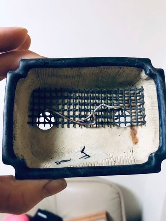 盆栽鉢　陶翠眞山時代盆栽鉢ミニ盆栽鉢小品盆栽鉢長方鉢山野草サボテン多肉植物