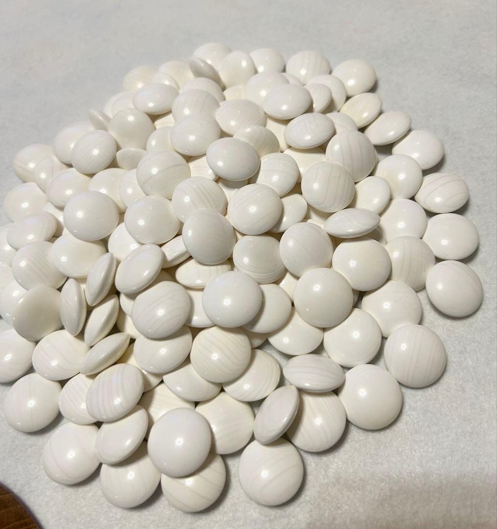 囲碁 碁石 蛤 那智黒 34号 碁笥