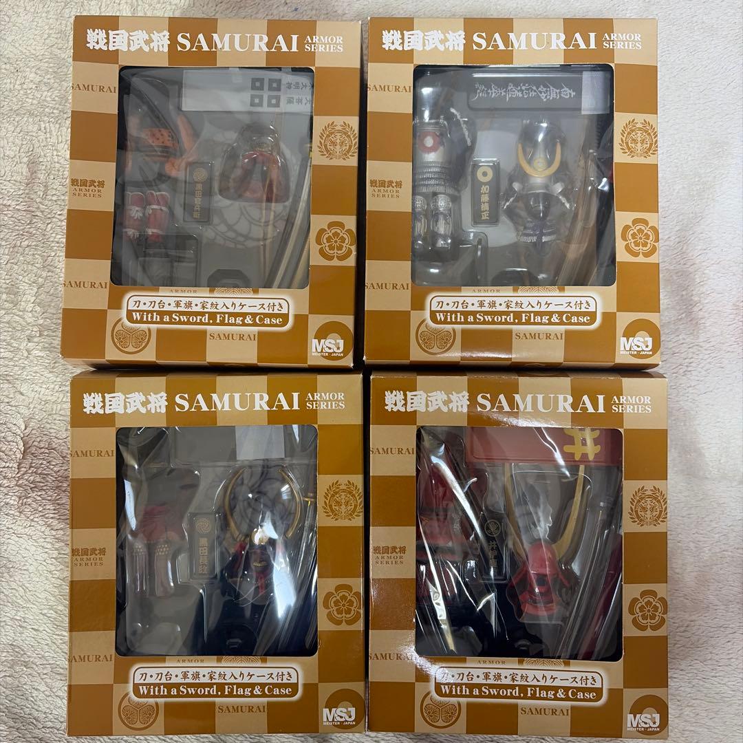 SAMURAI ARMOR SERIES フィギュア 4点セット