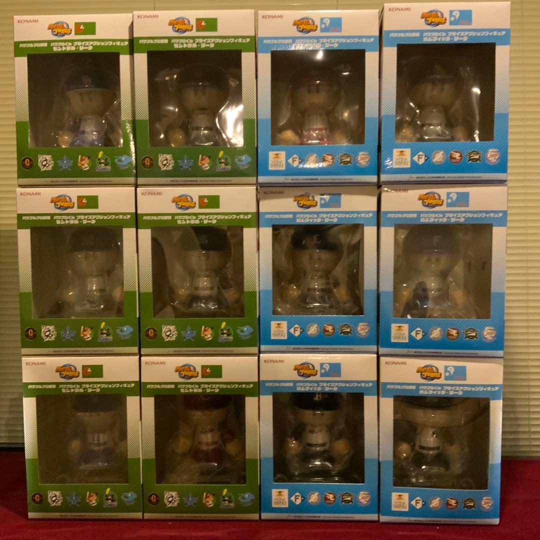 パワプロくん プライズアクションフィギュア 12球団コンプセット