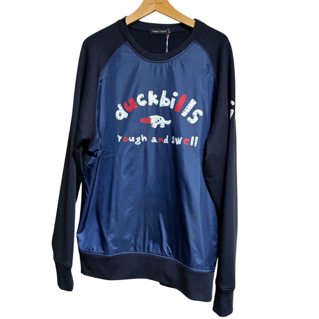 遊心【新品】 ラフアンドスウェル DOODLE SWEAT 裏起毛 XL