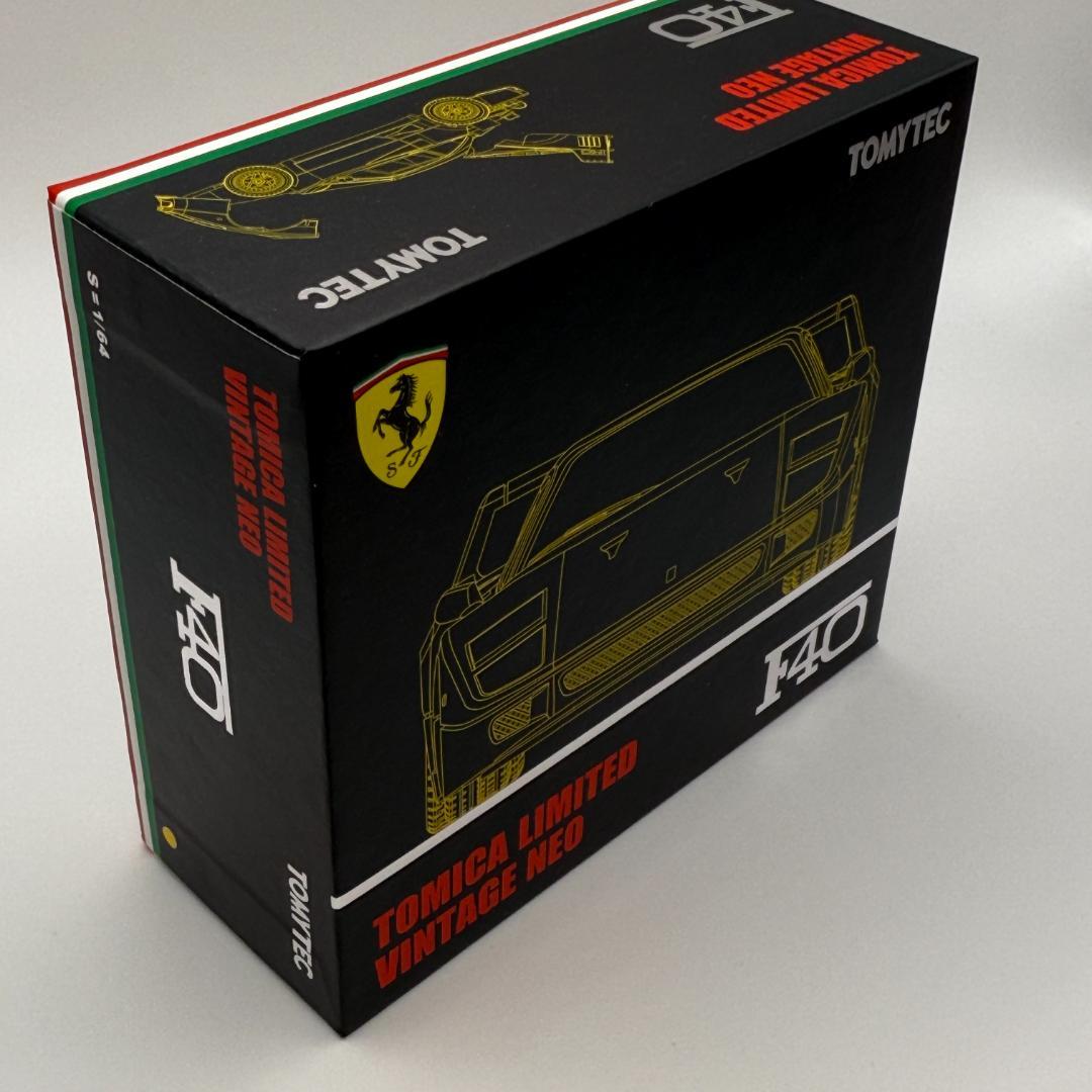 TLV-NEO フェラーリF40 (黄) 限定トミカリミテッドヴィンテージネオ