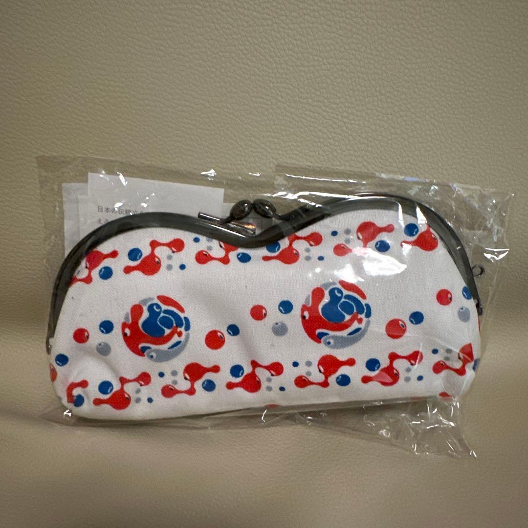 m*i様 ミャクミャク友禅染めがま口ペンケース　万博