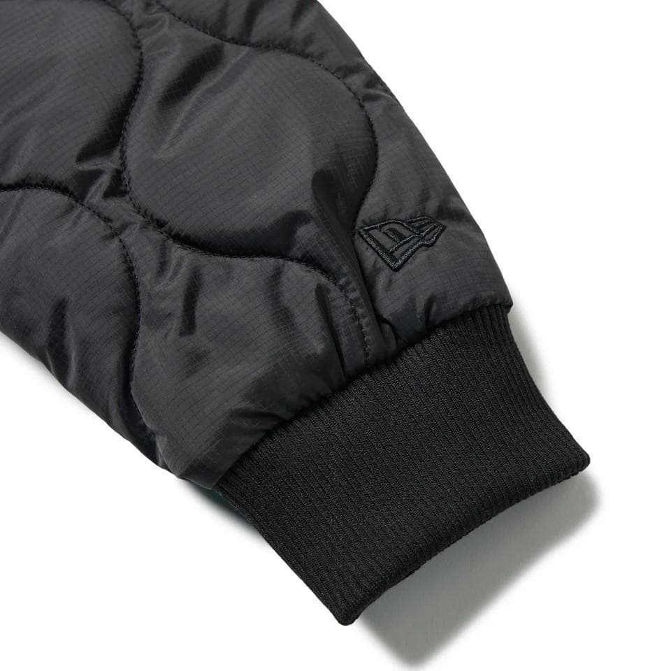 NEWERA GOLF キルティング　ジャケット ブラック　XLサイズ