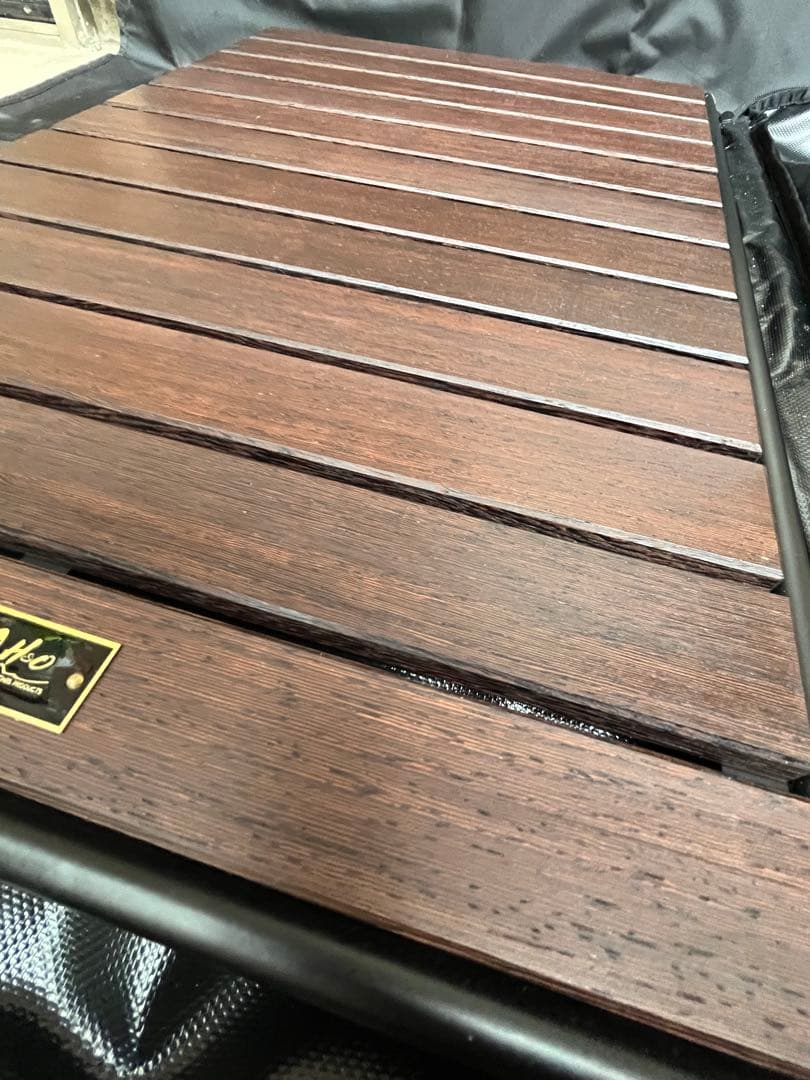 H&O ✖️ geek field ブリッジテーブル　ウェンジ