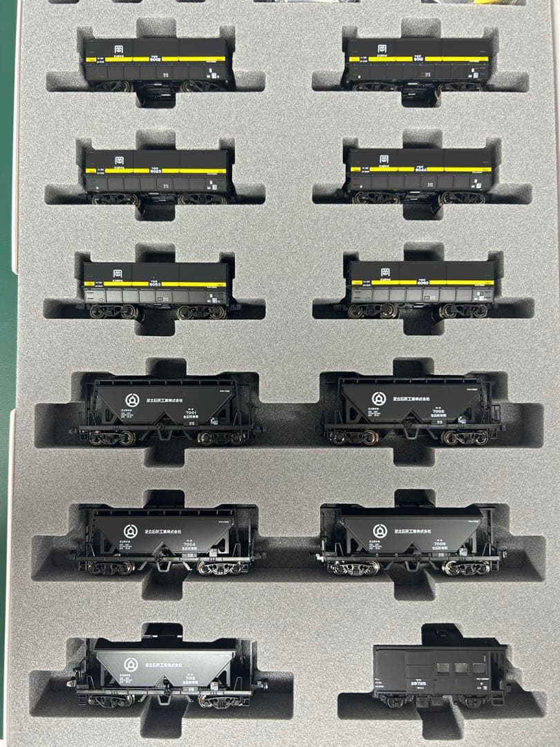 KATO 10-1158 伯備線石灰輸送貨物列車 12両セット