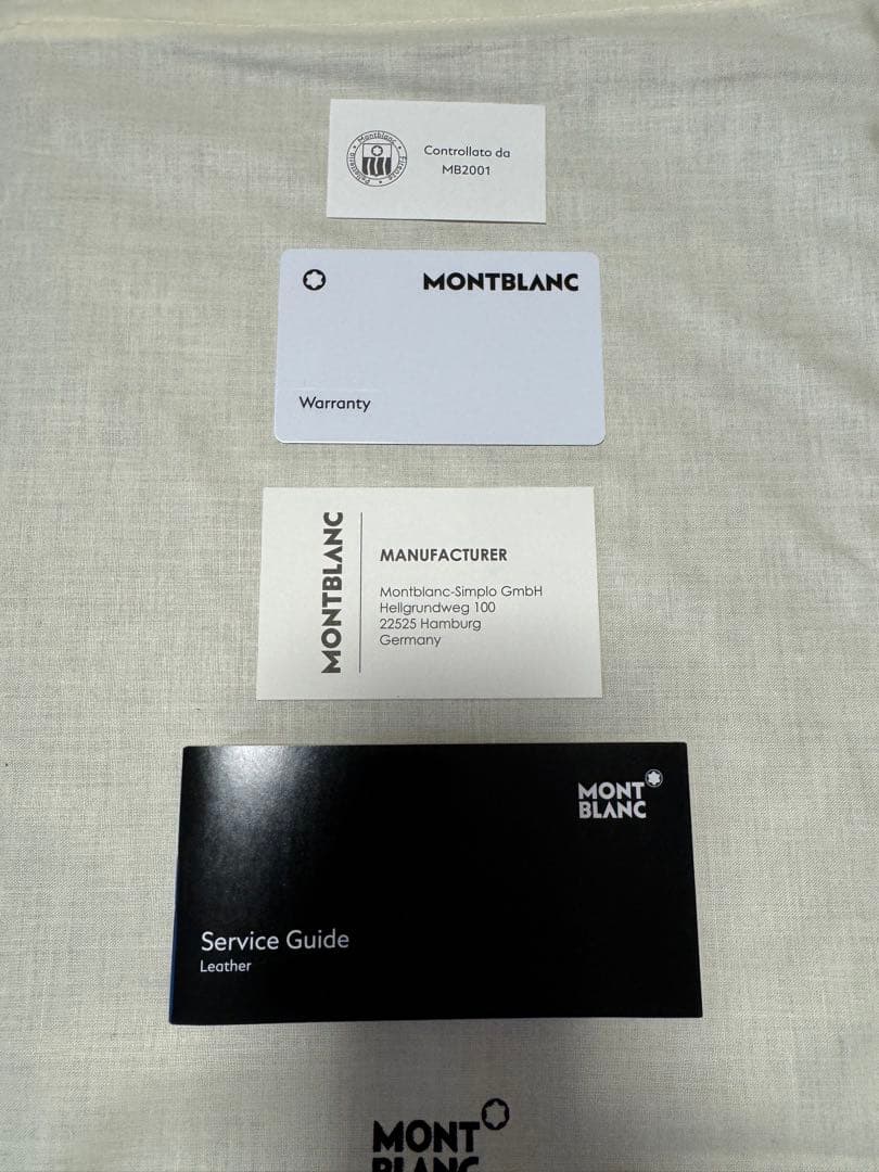 未使用　新品　モンブラン　4810 ノートパッドホルダー