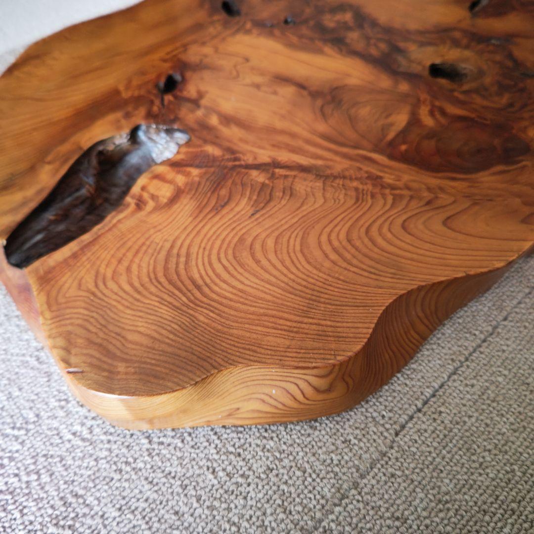 屋久杉　花台　台座　盆栽台　香炉台　飾り台　脚付