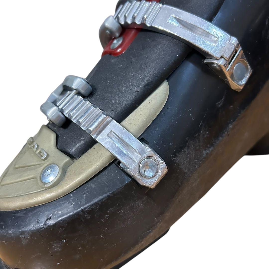 ⑨HEAD スキー ブーツ 4バックル ブラック 27cm