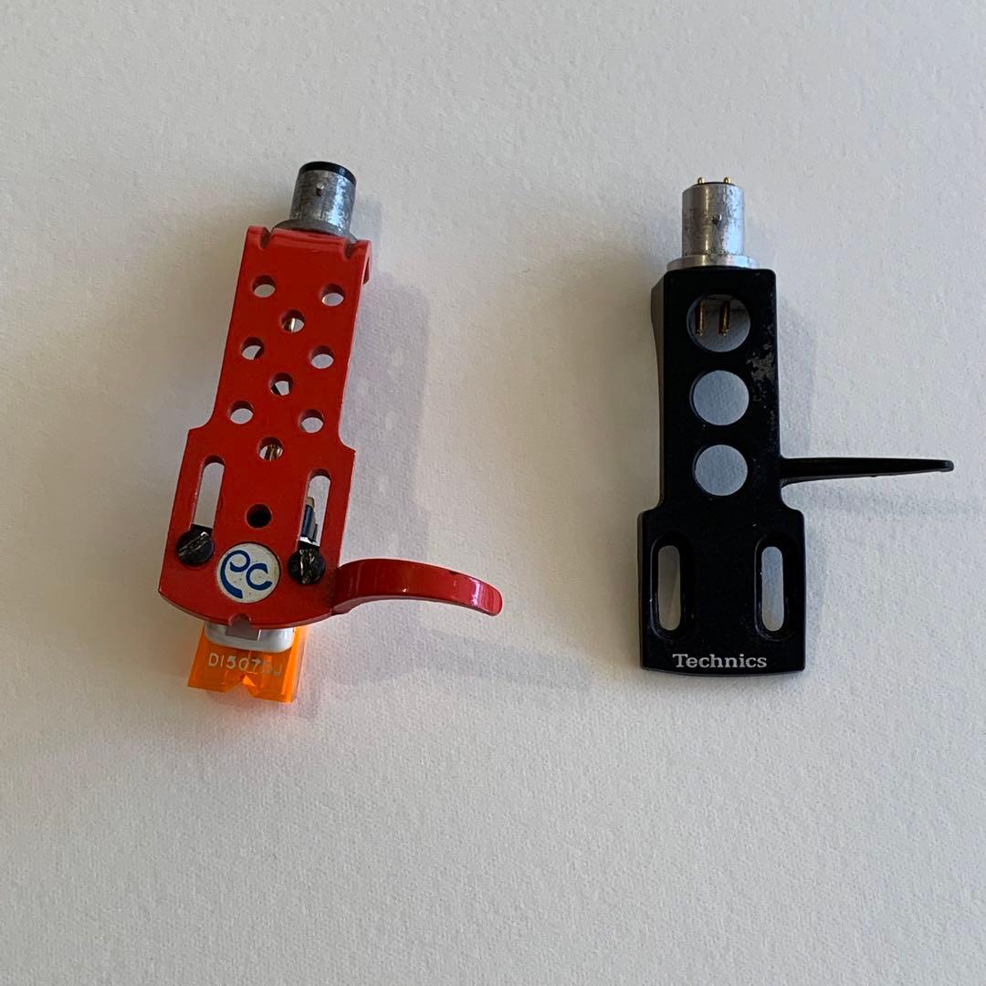 TECHNICS PICKERING ヘッドシェル カートリッジ レッド