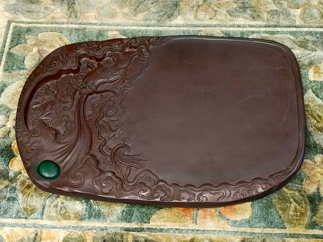 ♥大きな♥　中国　硯　♥　5.3キロ　書道具　筆　墨　骨董　古玩　533