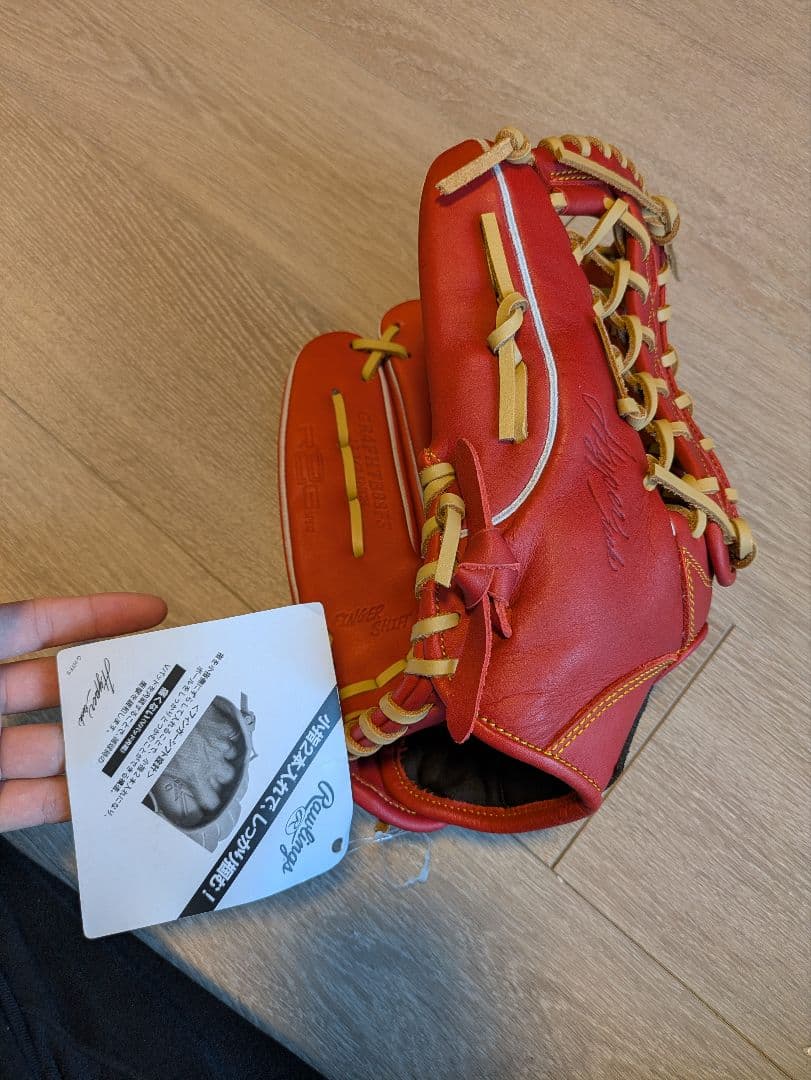 未使用　Rawlings 軟式用グローブ 左投げ用