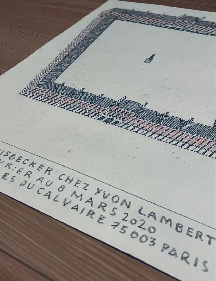 【フランス限定】『フィリップ・ワイズベッカー』展示2020希少ポスター