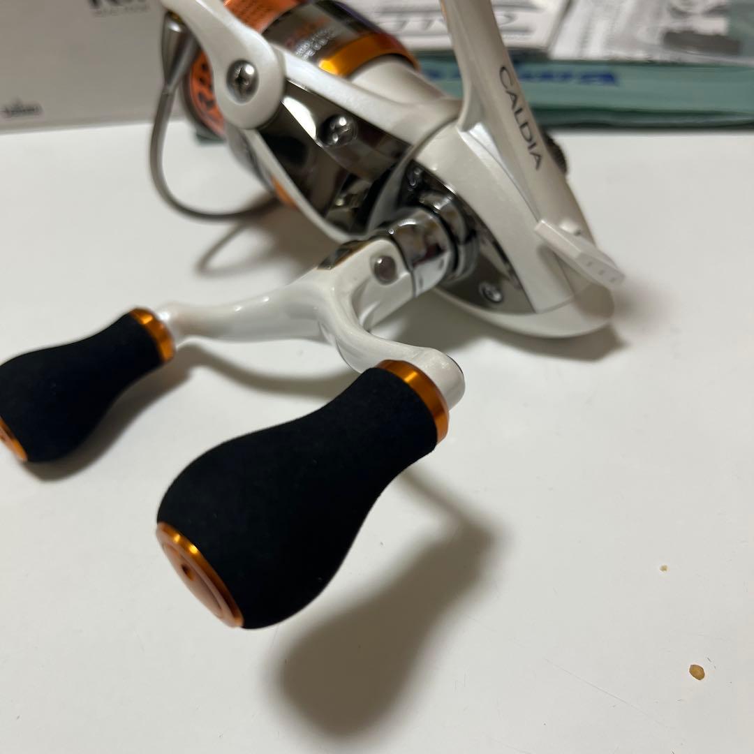 未使用品　DAIWA 09カルディア2506W ダブルハンドル ダイワ