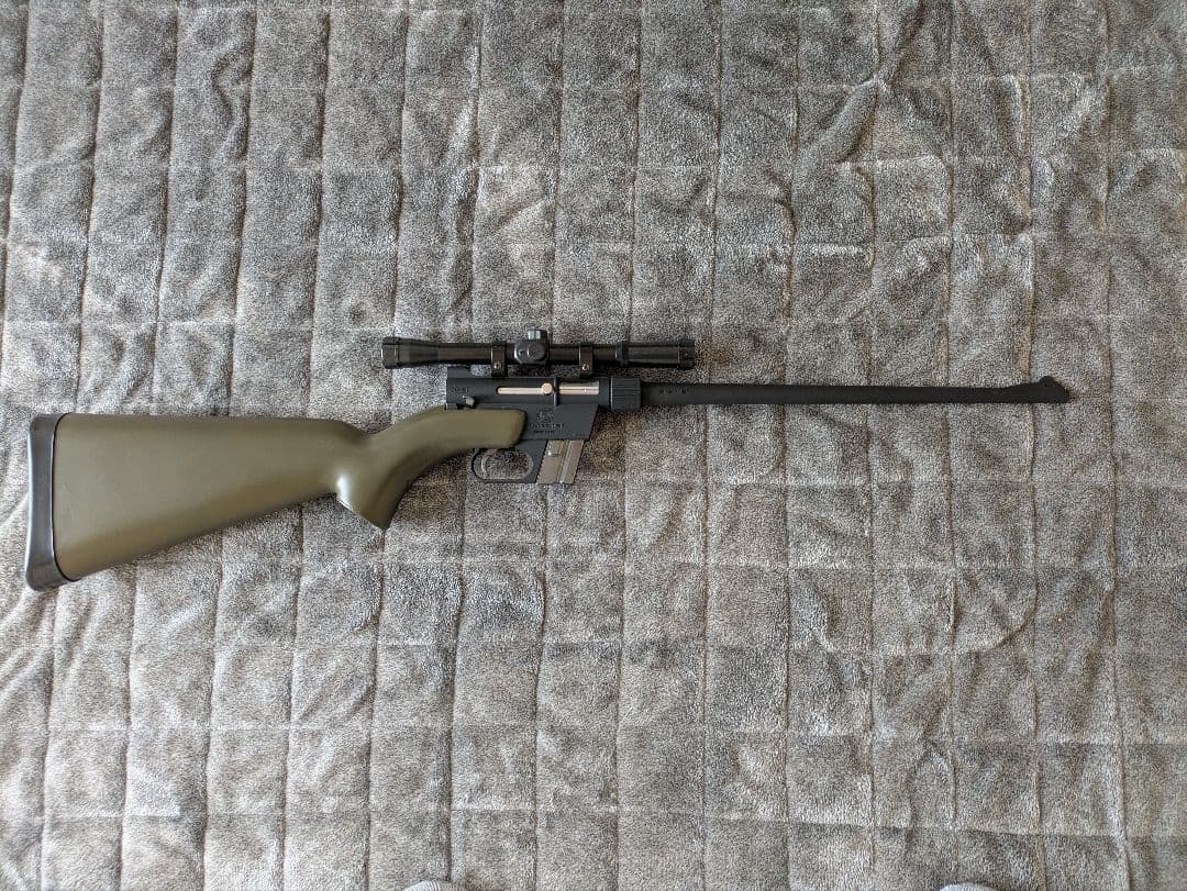 AR−7 ウエスタンアームズモデルガン スコープ付き（未発火）