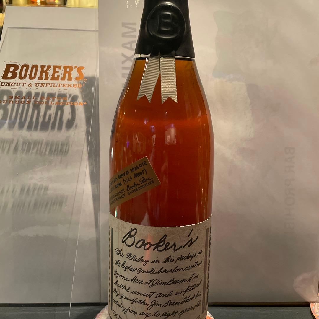 ブッカーズ　Booker's Bourbon 750ML バッチ2024-01E