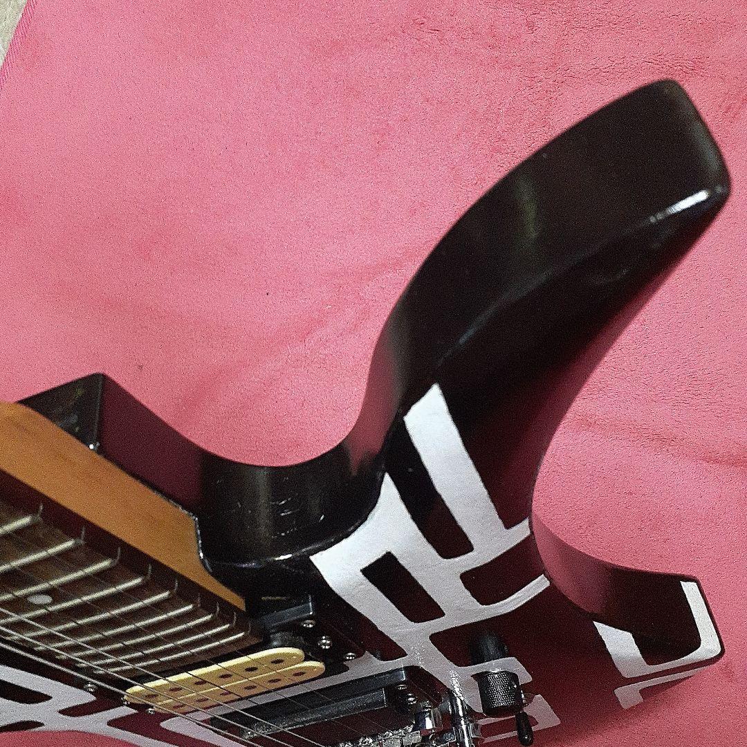 【良品】Gラインペイント・hide/布袋モデル。モッキンバードエレキギター。