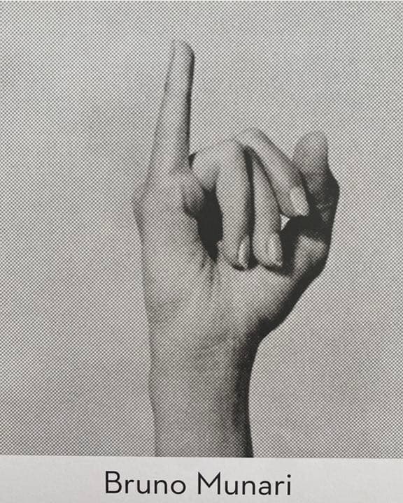 【国内未入荷】ブルーノ・ムナーリ bruno munari 希少ポスター