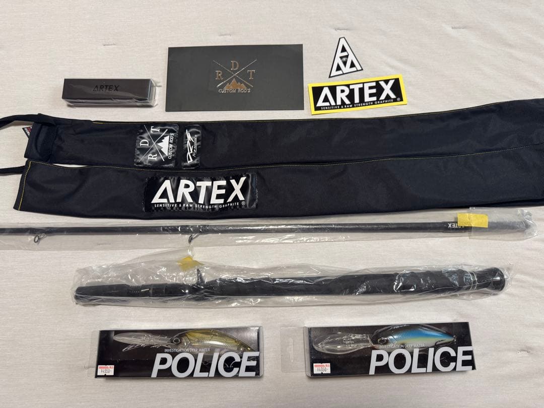DRT ARTEX CYCLONE police サイクロン　新品