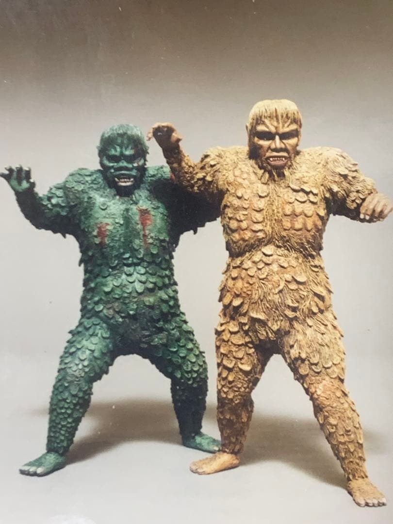 ボークスレジンキット　Jr東宝大怪獣伝説　サンダ対ガイラ