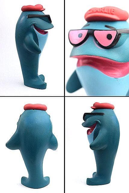 1970’s チャーリー ザ ツナ ビンテージ ソフビ 貯金箱 TOY 人形